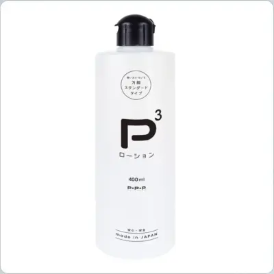 日本進口 P3 萬能型長效潤滑液｜中等黏度・無色無味無香 (400ml/簡約設計)
