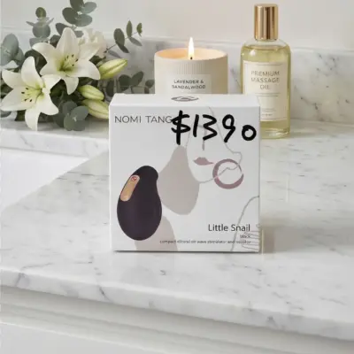 福利品-德國 Nomi Tang Little Snail 小蝸牛 震動吸吮器-(盒身破損不影響功能)